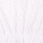 Delilah S/S Lace Dress- Ivory