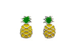 Goody Gumdrops Accessories Pineapple 925 Studs - Yellow