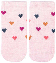 Organic Toshi Baby Ankle Sock- Hearts