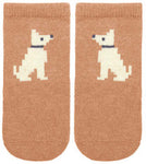 Organic Toshi  Baby Ankle Sock- Puppy
