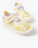 Mary Jane Canvas Liberty Print - D'Anjo Sky